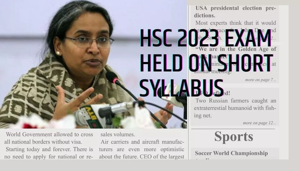 HSC Short Syllabus 2023 Published by Education Ministry | PDF Download